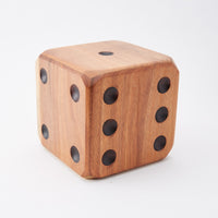 Vintage Large Wooden Dice
