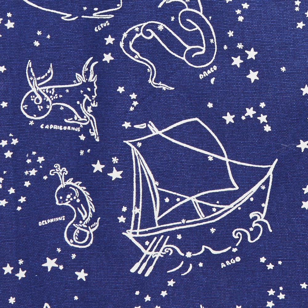 Astrological / Nautical Print Reversible Tote Bag