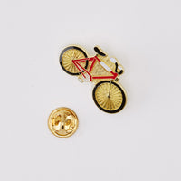 Vintage Enamel Bicycle Pin