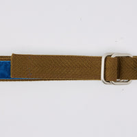 Teal Velvet Belt by One Magnificent Beast