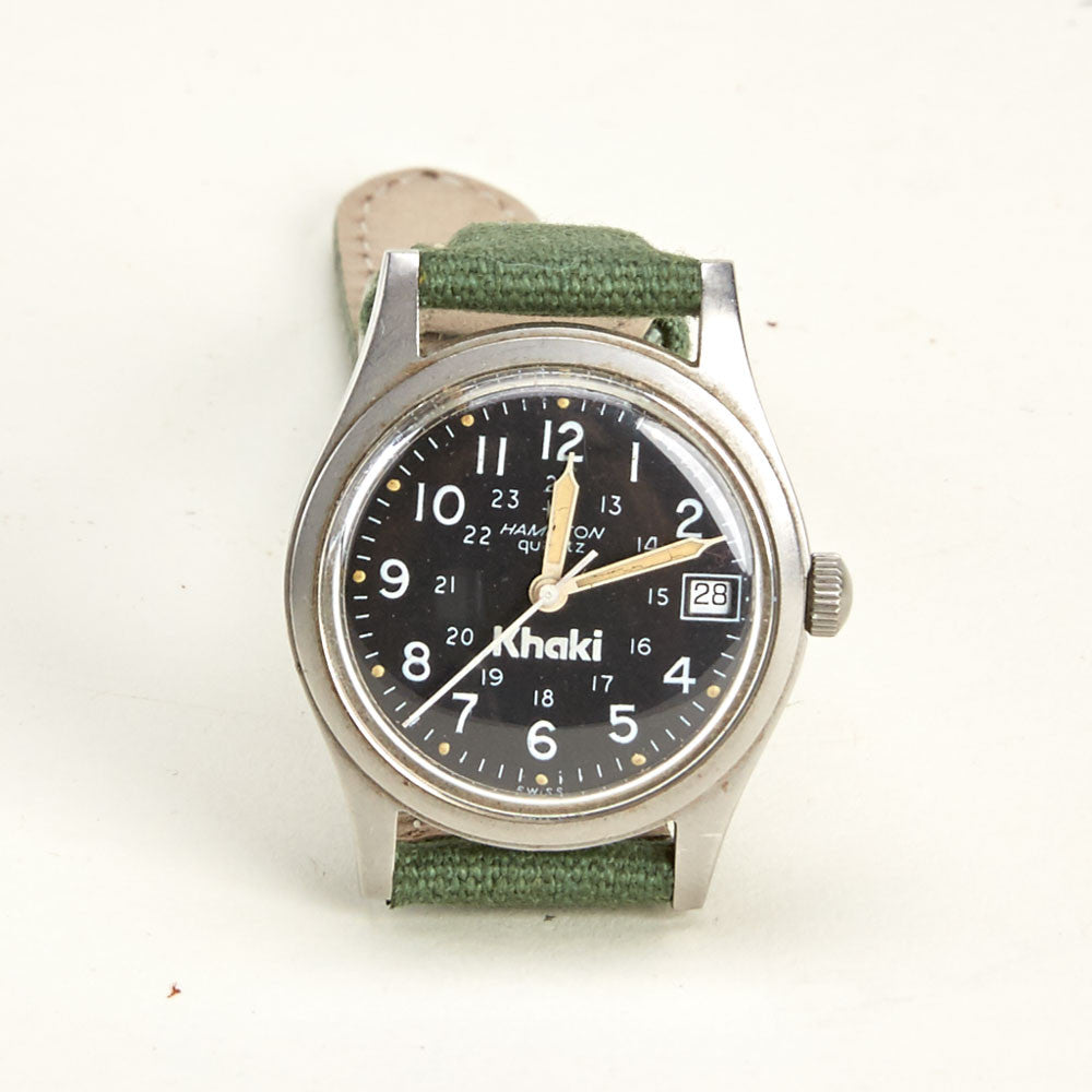 Vintage Hamilton Khaki Military Watch – Blade + Blue