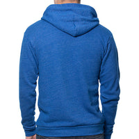 40% OFF AFTER CODE: CRAZY30 Royal Blue Popover Hooded Fleece Sweatshirt - Made in USA