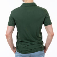 60% OFF AFTER CODE NEWFALL: Forest Green Cotton Jersey Polo