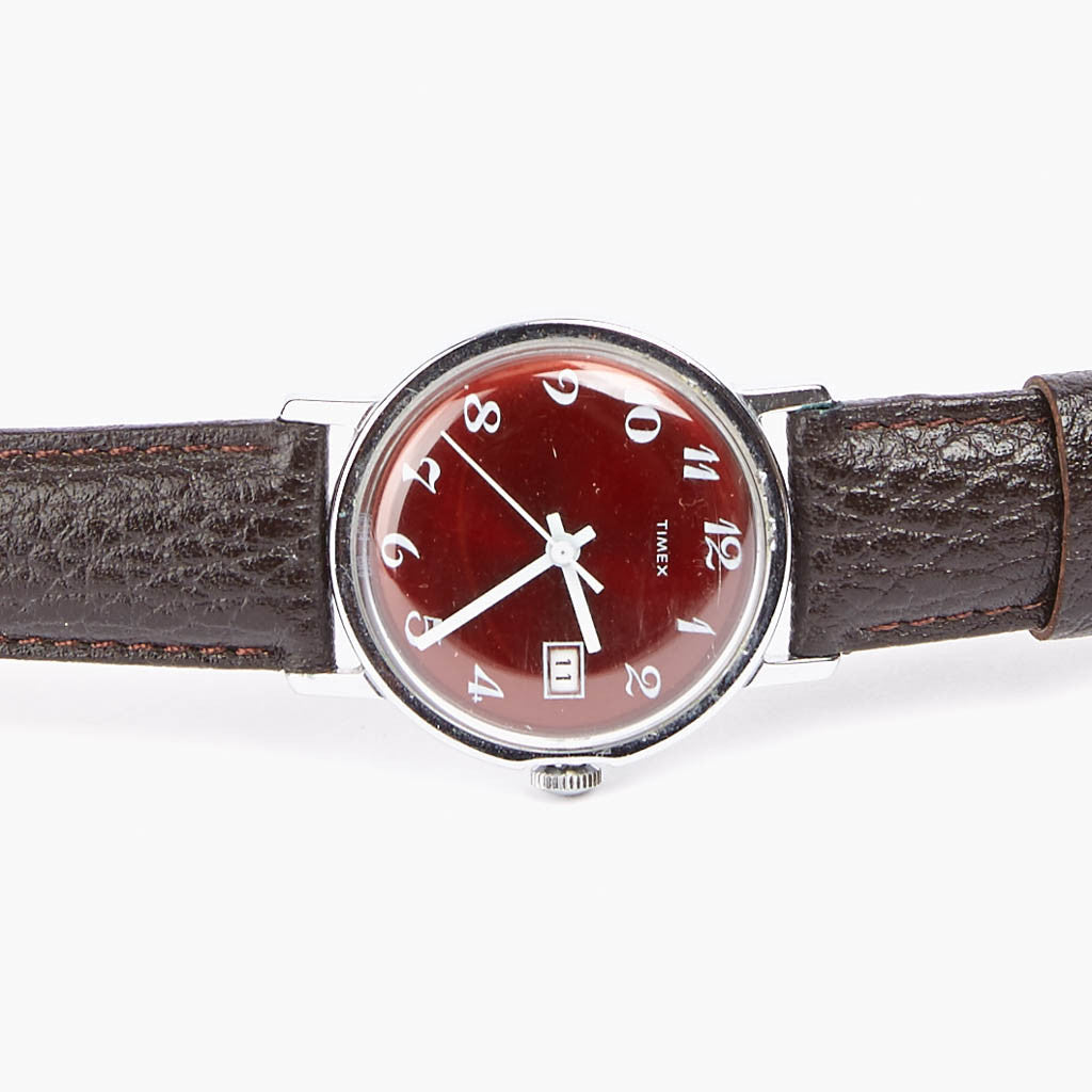 Vintage Red Timex Watch