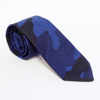 Camo Blue Tie