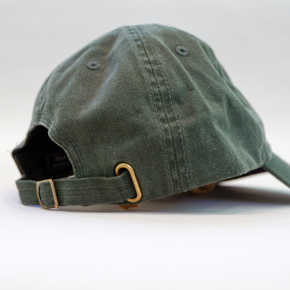 Green Dachshund Logo Baseball Cap - Mookie