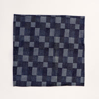 Denim Patchwork Pocket Square