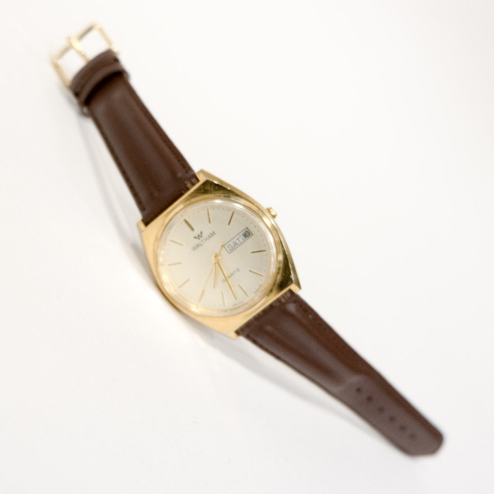 Vintage Gold Tone Waltham Watch