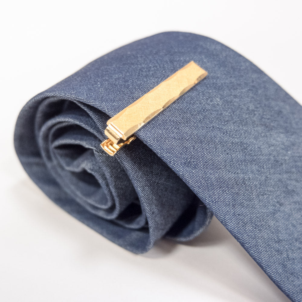 Vintage Gold Tone Tie Clip by Anson