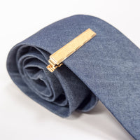Vintage Gold Tone Tie Clip by Anson