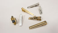 Vintage Gold Tone Jet Plane Tie Clip
