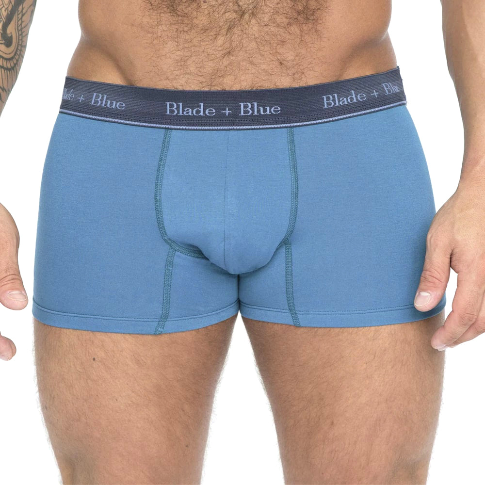 Mens Blue Knit Underwear Made in USA – Blade + Blue