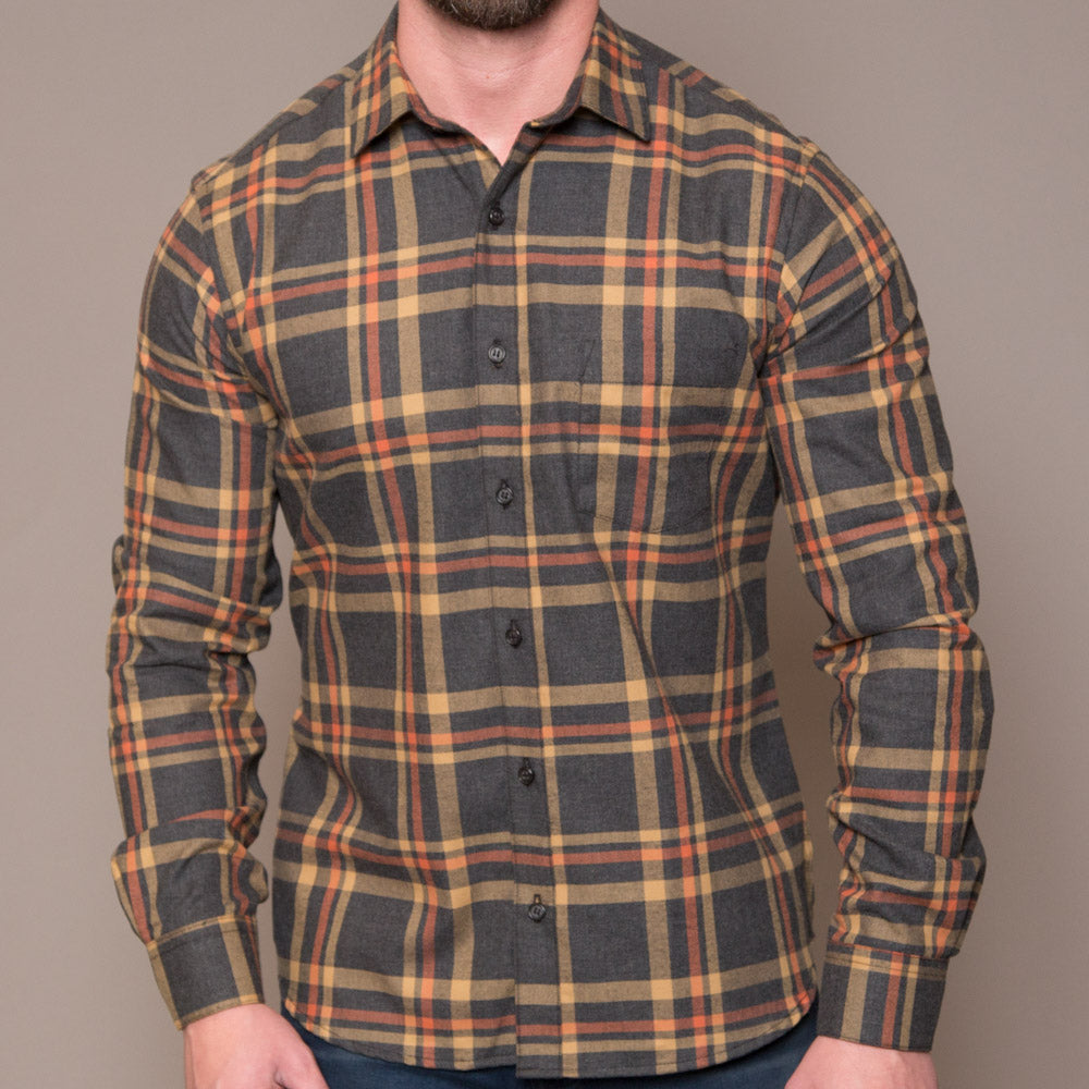 Long Sleeve Plaid Shirt