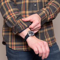 Orange Plaid Shirt