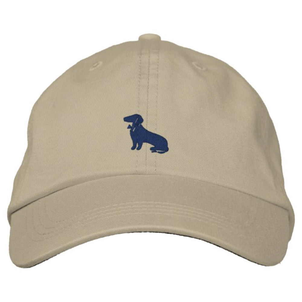 Khaki Dachshund Logo Baseball Cap - Mookie