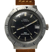 Vintage 1980 Timex Diver Style with Date Keeper Automatic Watch
