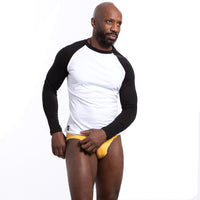 Golden Yellow Low Rise Brief Underwear - Made In USA