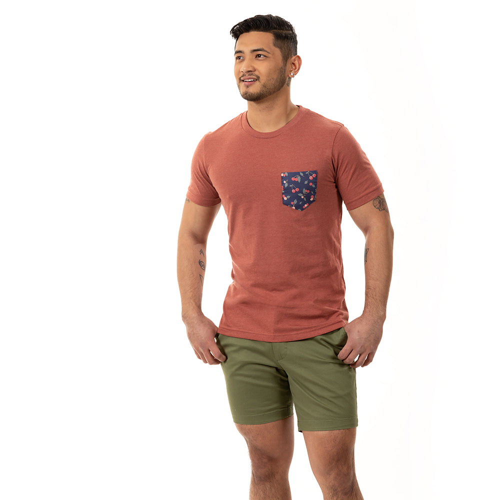 30% OFF THIS WEEKEND AFTER CODE NEW FALL: Olive Cotton Stretch Twill Shorts - Made in USA