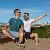 Provincetown Teal Beach-Ready Bear Tee
