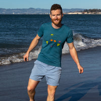 Provincetown Teal Beach-Ready Bear Tee