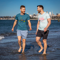 Provincetown Teal Beach-Ready Bear Tee