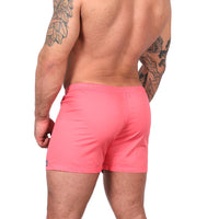 Solid Hot Pink Boxer Short - Devon