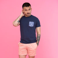 40% OFF AFTER CODE: WOW25 "The Paradise Short" in Pink Stretch Twill - Made In USA