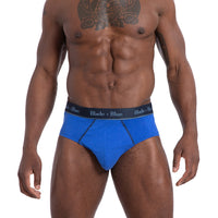 Royal Blue Classic Fit Brief Underwear - Made In USA