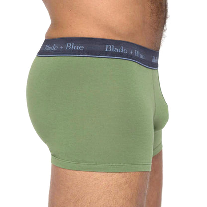 Grassy Green Trunk Underwear - Made In USA