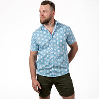 Dark Olive Cotton Stretch Twill Shorts - Made in USA
