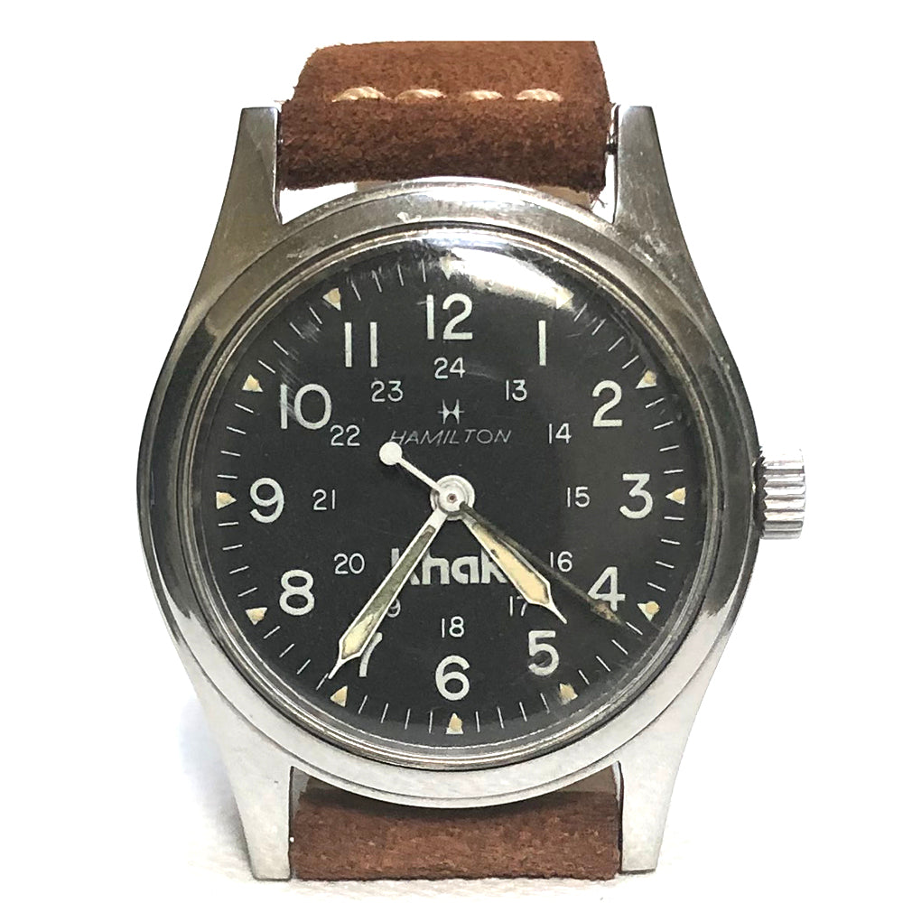 Vintage Hamilton circa 1983 Khaki Military Field Automatic Watch