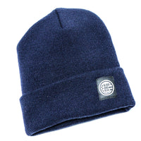 Dark Navy Blue Knitted Watch Cap - Made In USA