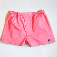 Solid Hot Pink Boxer Short - Devon