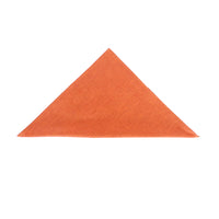 Copper Melange Solid Cotton Pocket Square