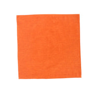 Copper Melange Solid Cotton Pocket Square