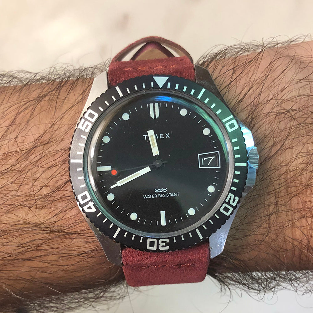 Vintage 1979 Timex Automatic Diver's Watch