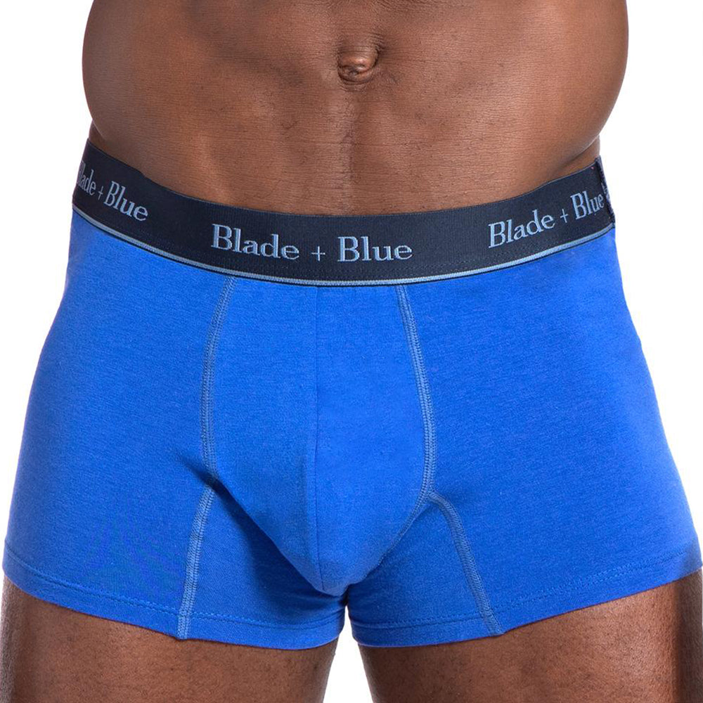Royal Blue Trunk Underwear - Made In USA