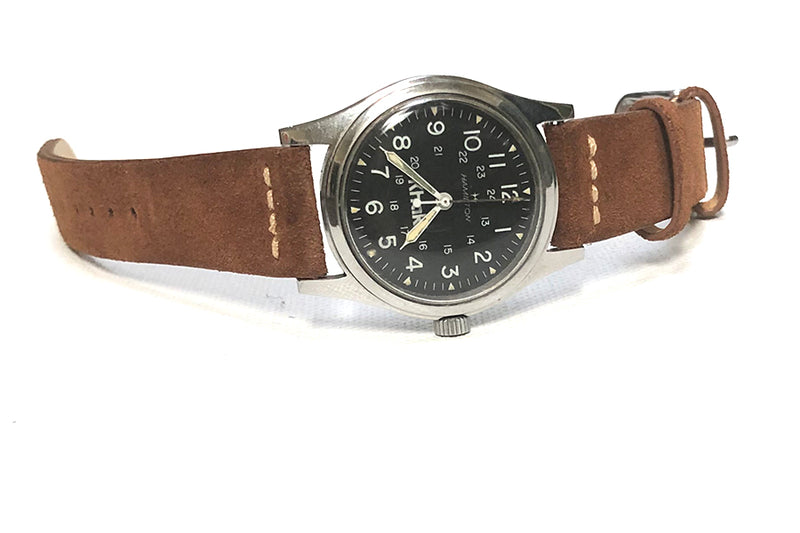 Vintage Hamilton circa 1983 Khaki Military Field Automatic Watch