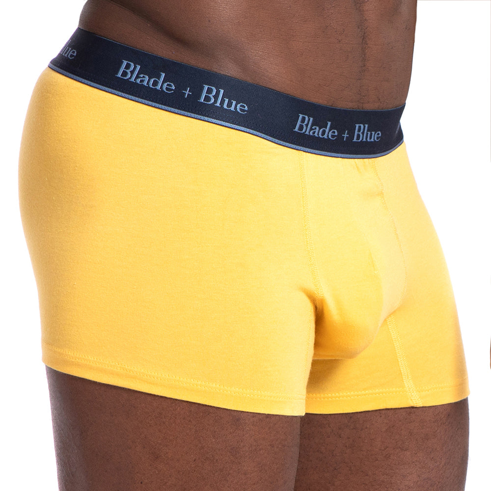 Golden Yellow Trunk Underwear - Made In USA