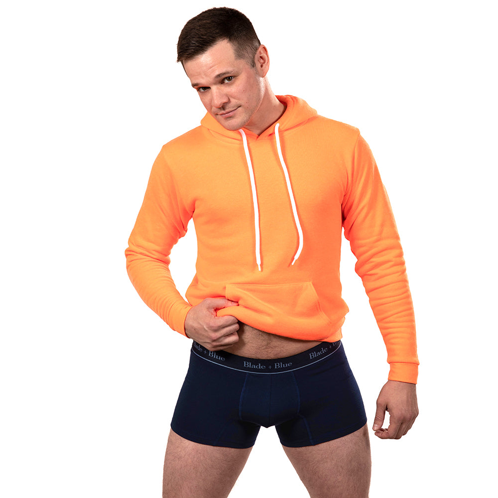 Mens Navy Blue Knit Underwear Made in USA Blade + Blue