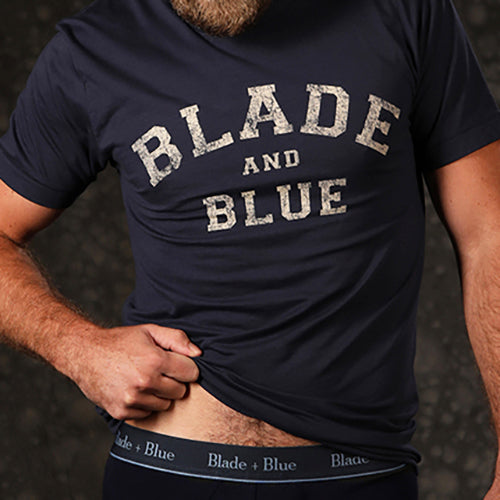 Navy Blue Blade + Blue Tee - Made In USA