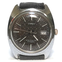 Vintage 1977 Timex Textured Dial With Date Keeper Automatic Watch